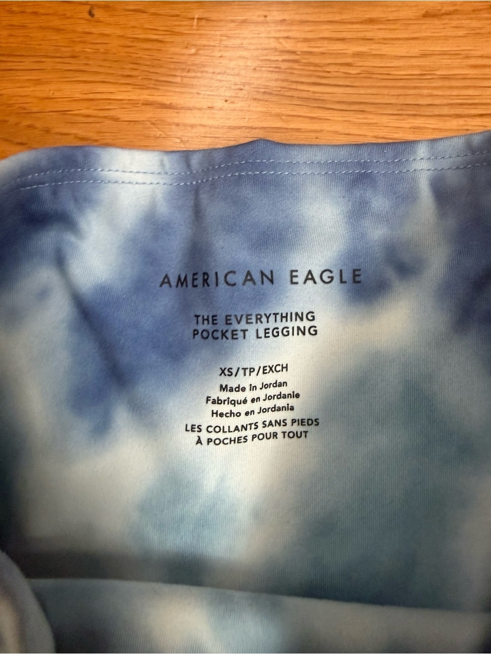 American Eagle The Everything Pocket Leggings Tie-Dye NWOT - Picture 2 of 4